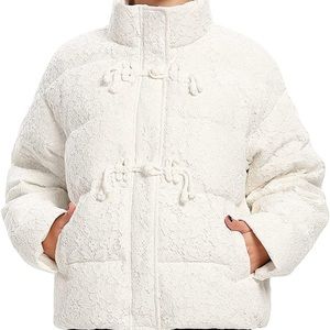 Puffer Jacket Womens Lightweight Thicken Down Jacket Oversized Winter Coat